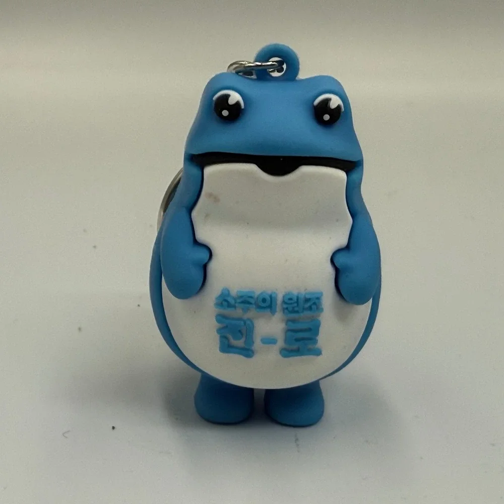 Hite JINRO Frog Spy X Family Agent Penguin Cat Whale Keychain Lot of 3